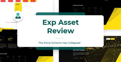 Exp Asset Review The Ponzi Scheme Has Collapsed Behind Scam