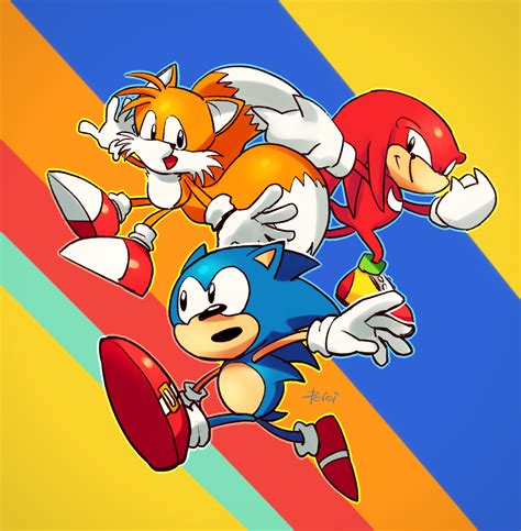 Developed by christian whitehead, headcannon, and pagodawest games in collaboration with sega of america, sonic mania releases digitally. SONIC MANIA! by PoroiSasaki on DeviantArt