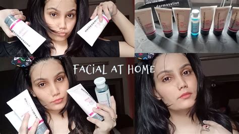Facial At Home Step By Step In Quarantine Stay Home Stay Safe