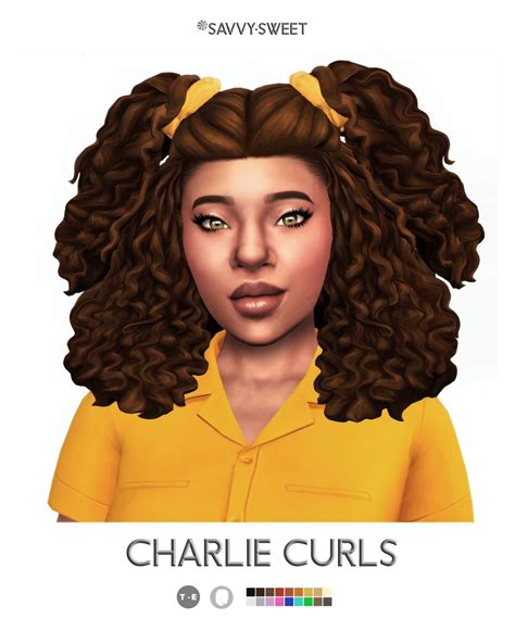 Charli Curlsyou Can Change The Scrunchie Savvysweet In 2020 Sims