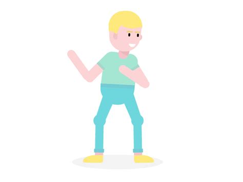 Dancing Man by Rosie | Dribbble | Dribbble