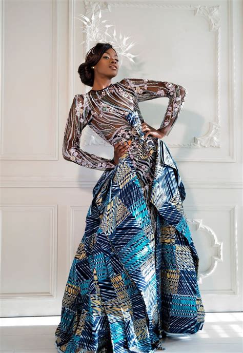 Robe De Mariée Africaine Vlisco Robe Africaine La Mariée Inoubliable African Prom Dresses