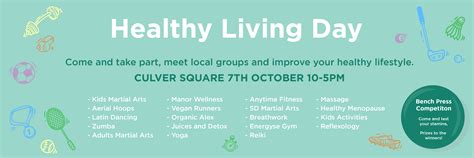 Healthy Living Day Culver Square Shopping Centre