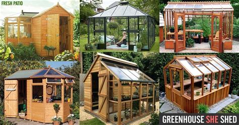A pvc greenhouse is a perfect option if you have a limited budget and a small backyard space (at least 12 feet long to keep conditions more constant, you can cover your greenhouse with a shade cloth, or locate it near deciduous trees that provide some natural. Get clever - use a Greenhouse DIY Kit to build your own She Shed and get yourself a beautiful ...