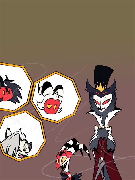 Cartoon art cartoon shows boss wallpaper character art character design monster hotel hazbin hotel angel dust vivziepop hazbin hotel animes wallpapers. Stolas finds Blitz | Helluva Boss Amino
