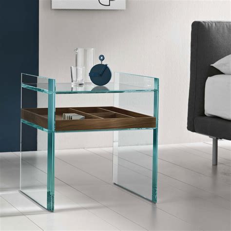 Quiller Side Table Klarity Glass Furniture