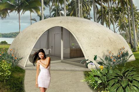 My old garage was too low for my latest vehicle to fit through the door. Dome Homes Made from Inflatable Concrete Cost Just $3,500 | Home Design, Garden & Architecture ...