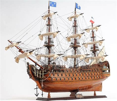 1700s Royal Louis Tall Ship Model Making Wooden Ships