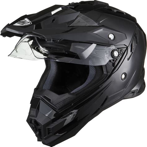 When looking for your next adventure dual sport motorcycle helmet, there are a lot of aspects to consider. THH TX-27 Plain Dual Sports Motocross Helmet Off Road MX ...