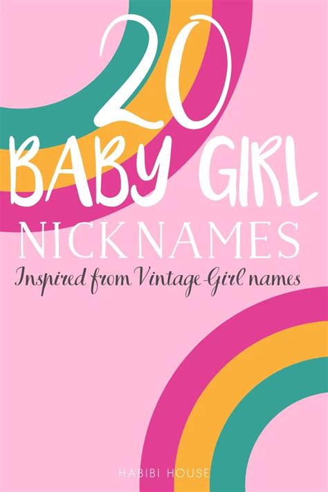 Vintage Baby Girl Names With The Most Adorable Vintage Nicknames