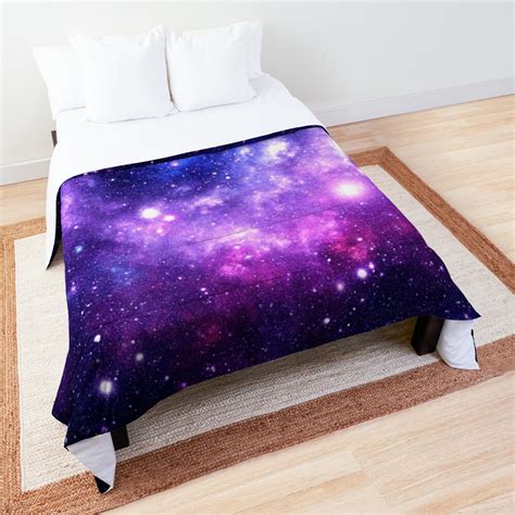 Purple Blue Galaxy Nebula Comforter For Sale By 2sweetsdesign Redbubble