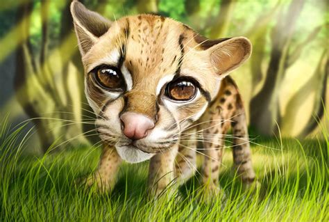 Margay Drawing ️ Cats Amino