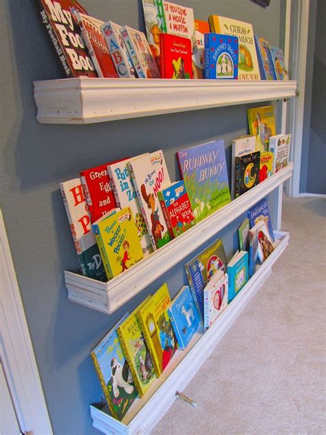Kids white bookshelf decor ideas. Oh, Baby: Nursery Decor DIY - How to Make Floating ...