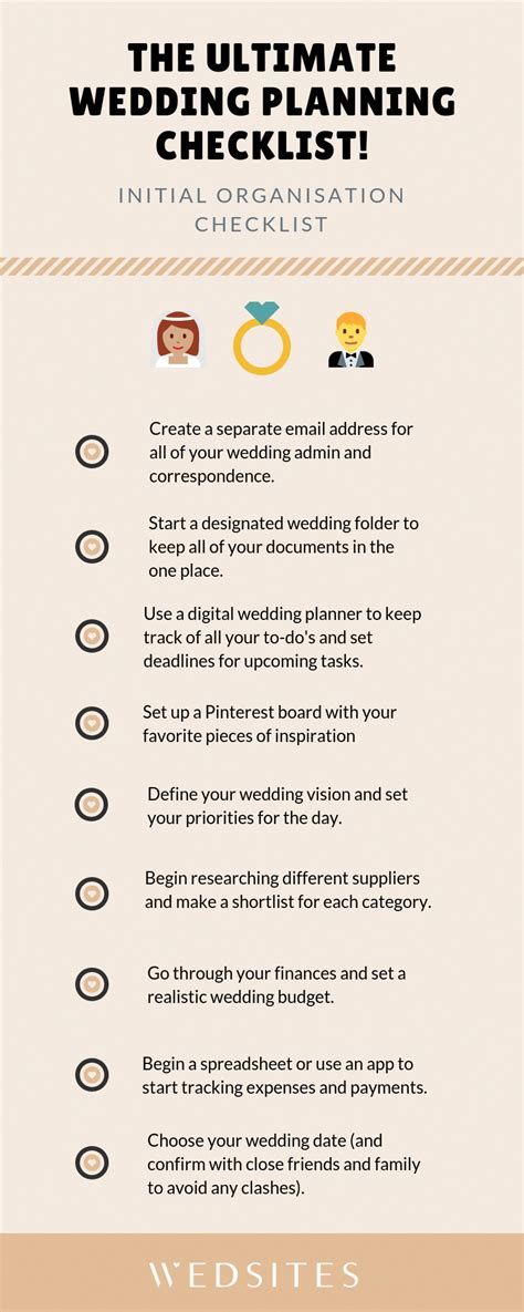 The Ultimate Wedding Planning Checklist To Help You Plan The Perfect