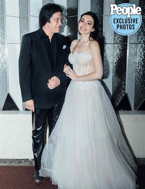 Gene Simmons Daughter Sophie Wears 2 Wedding Dresses To Marry James
