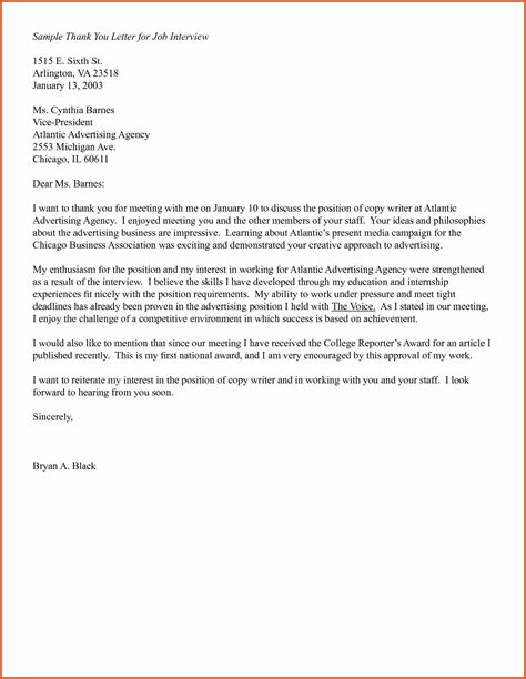 It can also increase your chances of bagging the position you interviewed for. 50 Thank You Letter after Internal Interview Email Sample Wo5d