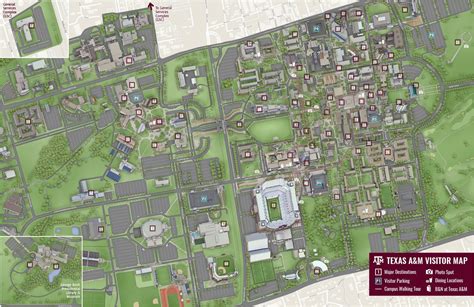 Texas A And M Campus Map Interactive Map