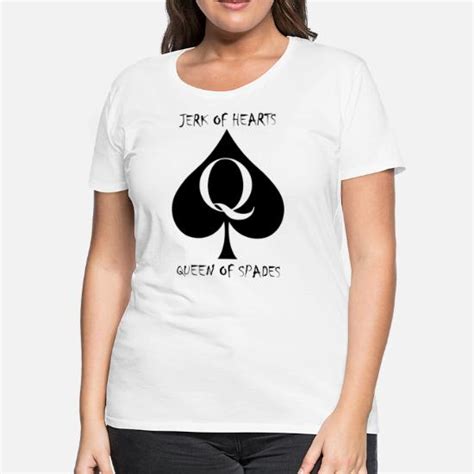 queen of spades women s premium t shirt spreadshirt