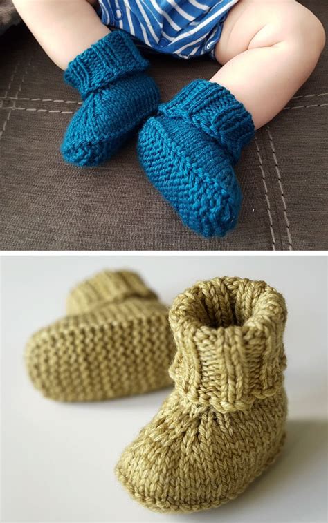 Are the little ones growing up? Free Knitting Pattern for Seamless Baby Slippers - 2019 ...
