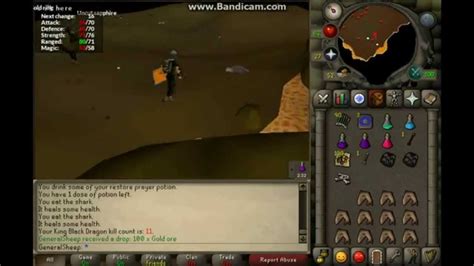 Both his melee and ranged attacks possess accuracy and strength bonuses, with an additional 120 attack bonus and 43 strength bonus for melee, and 100 ranged bonus with 40 ranged strength bonus. RuneScape 07 Low level KBD solo guide | KingSugar - YouTube