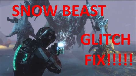 Dead Space 3 Pc Snow Beast Glitch Fix Tutorial Youtube