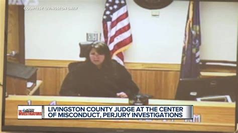 Livingston Co Prosecutor Speaks On Judge Detective Under