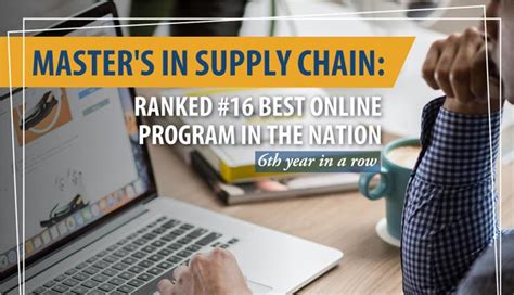 Supply Chain Management Masters Program Ranked In Nations Top 20 For