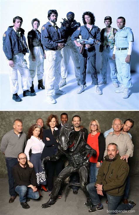 48 Famous Cast Reunions That Will Make You Feel Old Aliens Movie