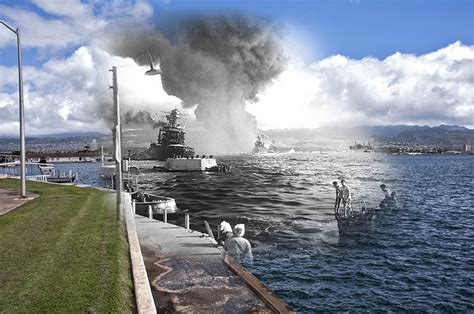 Remembering Pearl Harbor With Touching Images That Mix The Modern With