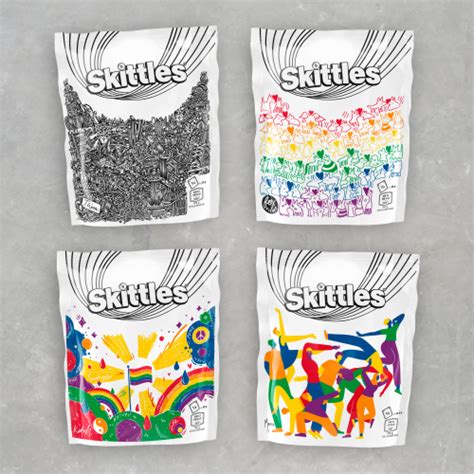 Skittles Hires Lgbtq Artists To Design Its Packaging
