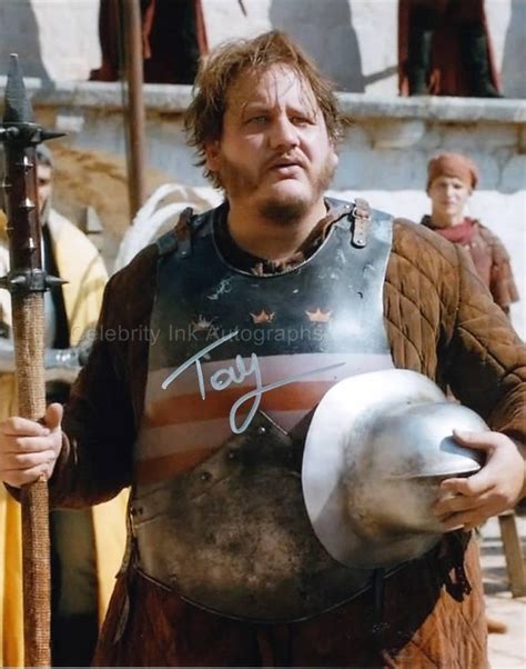 Tony Way As Ser Dontos Hollard Game Of Thrones Celebrity Ink Autographs