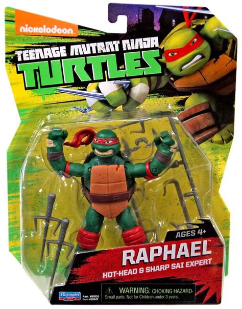 Teenage Mutant Ninja Turtles Nickelodeon Raphael 4 Action Figure 4 Inch