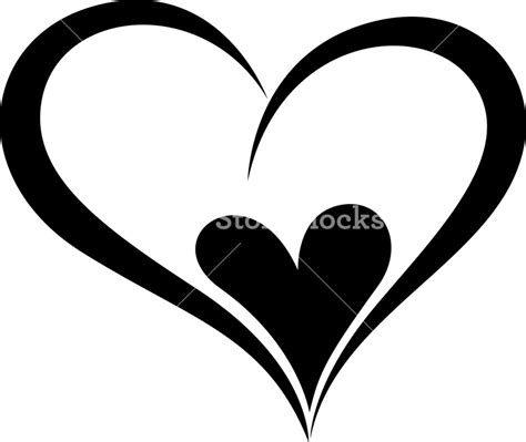 Love Black Heart Royalty Free Stock Image Storyblocks