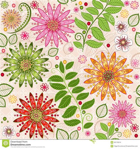 Spring colorful seamless floral pattern | Floral pattern, Pattern images, Pattern