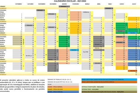 Calendário Escolar 2022 2023 Universidade Imagesee