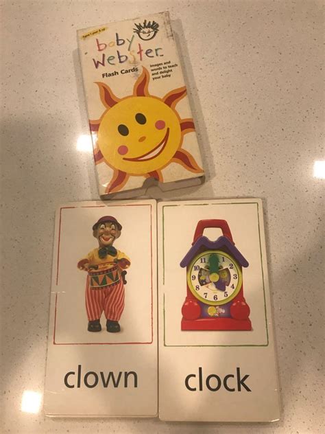 Flash Cards Baby Webster Baby Einstein Flash Cards Hobbies And Toys