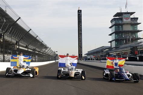 Indy 500 Starting Grid Palou On Pole 33 Car Field In Full