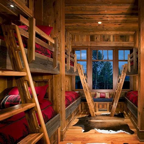 48 Gorgeous Log Cabin Style Home Interior Design Homishome
