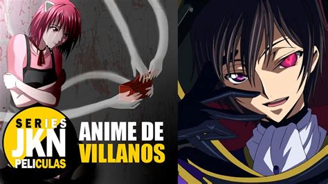 6 Animes Donde El Protagonista Principal Es Un Villano Youtube