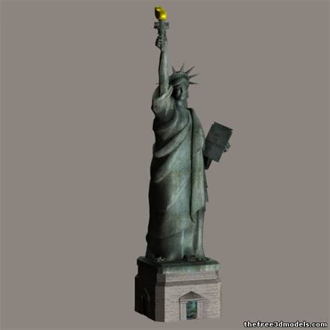 Statue Of Liberty 3d Model By Squir Ph