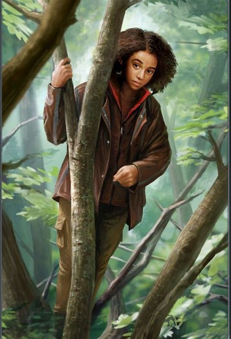 This Is A Picture Of Rue From The Hunger Games In The Movie She Is