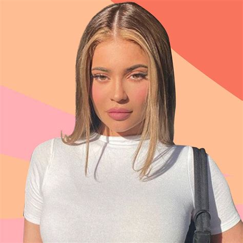 How To Copy Kylie Jenners New Bleached Front Rogue Blonde Hair Trend