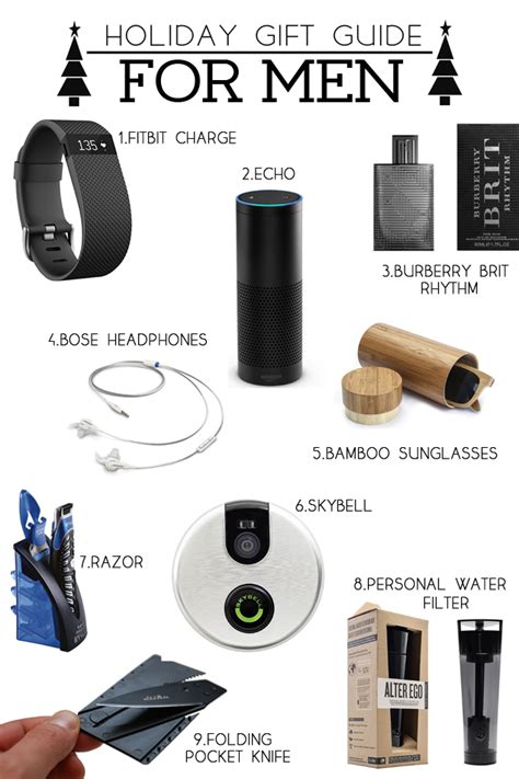 Another option for creating an original birthday gift is to assemble an assortment of smaller presents around a central theme. Holiday Gift Guide For Men - Eighteen25