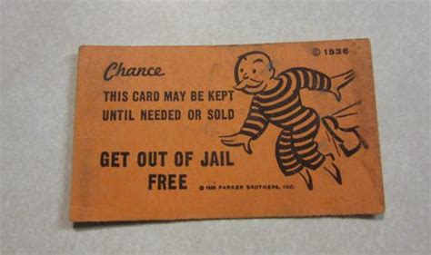 We did not find results for: Man gets out Monopoly 'get out of jail free' card after ...