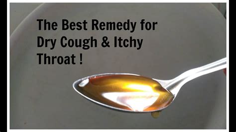 Best Home Remedy For Dry Cough And Itchy Throat For Kids Youtube