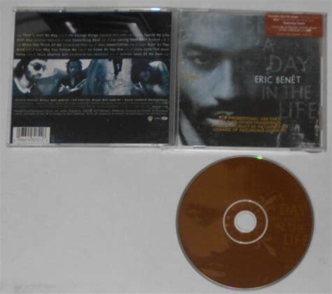 eric benet a day in the life u s promo cd gold dj stamp ebay
