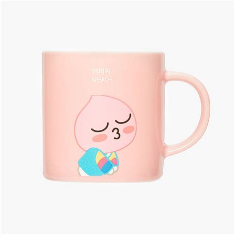 Kakao Friends Character Seoul City Ceramic Mini Mug Cup Apeach Official