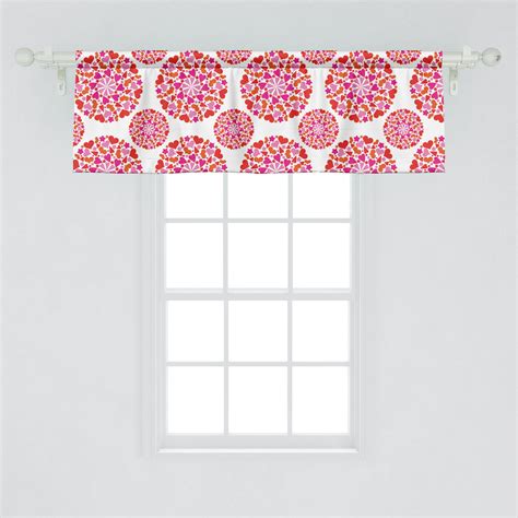 Valentines Day Window Valance Pack Of 2 Romantic Love Theme Of