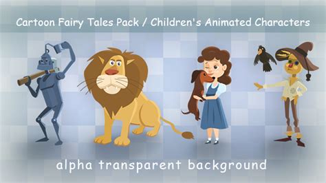 What is a fairy boy? Cartoon Fairy Tales Pack / Childrens Animated Characters ...