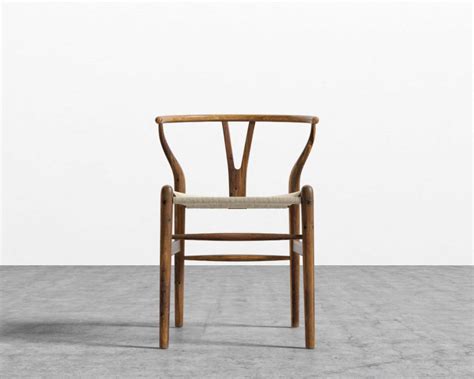 Vodur wishbone chair natural solid wood dining chair/hans vegner y chair rattan and wood accent armrest chair (ash luckyermore mid century dining room chairs set of 2 assembled modern kitchen chairs with solid wood indoor classic wishbone chairs with soft cushion for. Wishbone Chair in 2020 | Wishbone chair, Wishbone chair ...